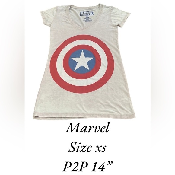 MARVEL Captain America xs tee - Picture 1 of 5